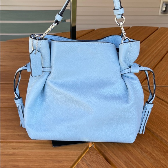 Coach Light Blue Crossbody Bag - Picture 3 of 15